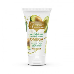 Balsam si masca reparator si protector cu omega 3,6,7,9&ul.avocado 150ml cosmetic plant