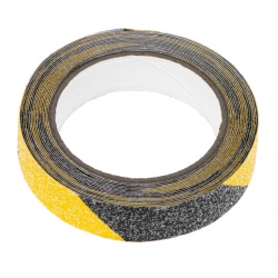Banda de protectie Anti-Alunecare, autoadeziva, culoare Negru-Galben, dimensiune 5m x 2,5cm - Img 6