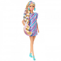 Barbie totally hair papusa barbie blonda - Img 7