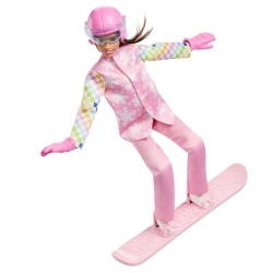BARBIE YOU CAN BE ANYTHING PAPUSA SNOWBOARDER - Img 7