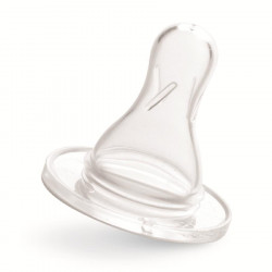 Bebe d'or tetina din silicon rotunda 0-3 luni