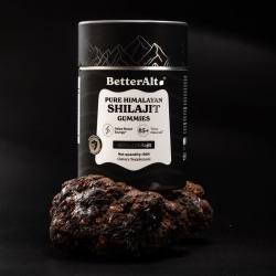 Better Alt Pure Himalayan Shilajit Gummies, Jeleuri De Shilajit Din Himalaya, 60 Jeleuri - Img 6