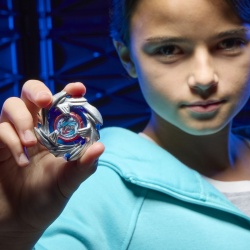 BEYBLADE X LET IT RIP SET LANSATOR SI ROATA COBALT DRAGOON 2-60C - Img 5