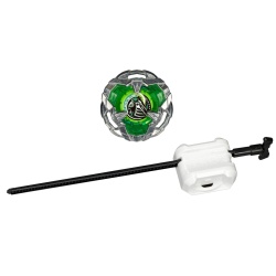 BEYBLADE X LET IT RIP SET LANSATOR SI ROATA HELM KNIGHT 3-80N - Img 2