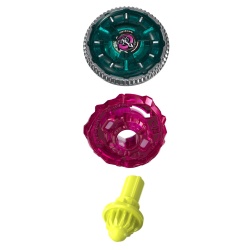 BEYBLADE X LET IT RIP SPIRALA MIRAGE CLOCK 9-65B - Img 2
