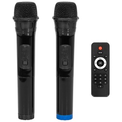 BOXA PORTABILA 12''/31CM 250W RMS TWS CU BT/USB + 2 MIC WIRELESS - Img 6