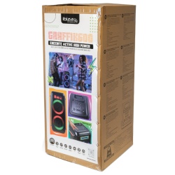 BOXA PORTABILA 2X8"/20CM 300W TWS BT/FM/USB/MSD - Img 8