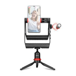 Boya BY-VG380 Vlogger Kit Cu Microfon BY-MM1, Mini Trepied + Holder, pentru Smartphone