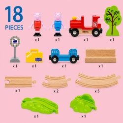 BRIO SET TRENULETUL PEPPA PIG - Img 6