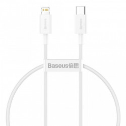 Cablu Baseus Superior 0.25m, alb - Img 1