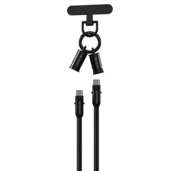 Cablu Devia PD 60W, 0.3m, gri