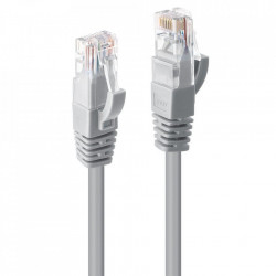 Cablu Lindy 3m Cat.6 U/UTP, Grey - Img 1