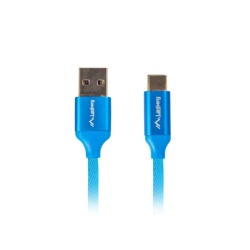Cablu USB-C(M) USB-A(M) 2.0 1,8 m albs