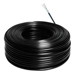 CABLU UTP CUPRU 0.5MM CAT 5E 305M PE NEGRU HIKVISISION - Img 2