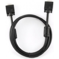 CABLU video GEMBIRD, VGA (T) la VGA (T), 3m, premium, dublu ecranat, negru, "CC-PPVGA-10-B" - Img 2