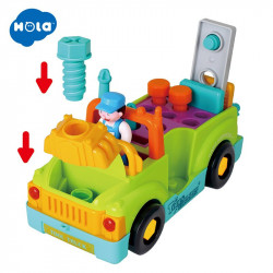 Camionul plin cu scule al micului mecanic cu lumini si sunete - Img 7
