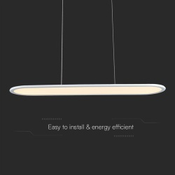 CANDELABRU LED 24W 80X100CM 4000K - ALB - Img 4