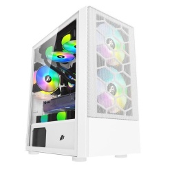 Carcasa 1STPLAYER Gaming X4-M WHITE - Img 3