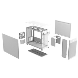 Carcasa Asus AP201 Mesh white mATX - Img 14