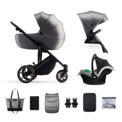 CARUCIOR 3 IN 1 KINDERKRAFT PRIME 2 3IN1 MINK PRO GREY - Img 1