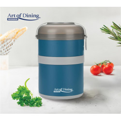 CASEROLA TERMICA DBL 920ML,LOCA,ALBASTRU - Img 5