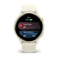 Ceas Garmin vívoactive 6 Bone/Lunar Gold - Img 13