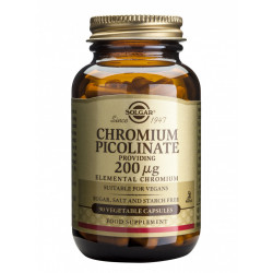 CHROMIUM PICOLINATE 200mg 90 veg caps SOLGAR