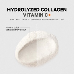 Codeage Collagen Vitamin C+, Colagen Hidrolizat Cu Vitamina C Si Acid Hialuronic, 283 G - Img 5