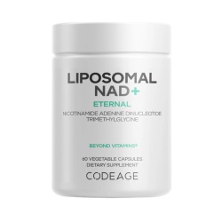 Codeage Liposomal Nad+ Eternal, Nicotinamide Adenine Dinucleotide, Nad+ Liposomal Cu Betaina Tmg, 60 Cps
