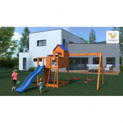 Complex joaca din lemn 7in1 Fungoo Treehouse - Img 4