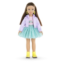COROLLE SET SAPTAMANA MODEI LA MILANO PAPUSA LUNA 28CM - Img 3