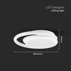 Corp iluminat led 38w 3in1 - alb - Img 2