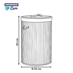 COS RUFE BAMBUS ROTUND 35x60 CM, 55 L - Img 5