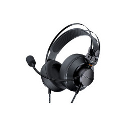 Cougar I VM410 I 3H550P53B.0002 I Headset I 53mm Driver / 9.7mm noise cancelling Mic. / Stereo 3.5mm 4-pole and 3-pole PC adapter / Suspended Headband / Black