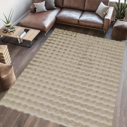 COVOR BLANITA PAOPAO 80X150 CM BEIGE - Img 2