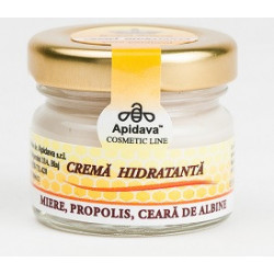 Crema hidratanta cu miere,ceara si propolis 30ml apidava