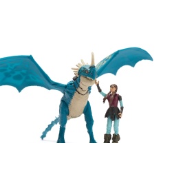 CUM SA ITI DRESEZI DRAGONUL SET DRAGON DEADLY NADDER SI FIGURINA VIKING ASTRID - Img 4
