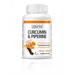 CURCUMIN&PIPERINE 500MG 60CPS
