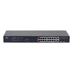 DAHUA SWITCH 18P MNG GB 16POE 130W - Img 5