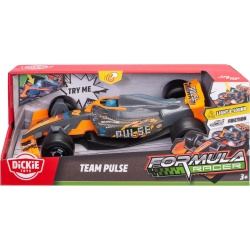 DICKIE TOYS FORMULA RACER MASINA TEAM PULSE CU LUMINI SI SUNETE SCARA 1 LA 24