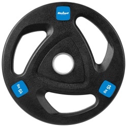 DISC GREUTATE FONTA CAUCIUCATA SET 2 X 15 KG REBEL ACTI - Img 4