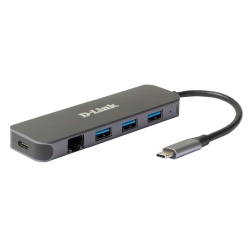DLINK 5-IN-1 USB-C HUB DUB-2334