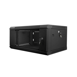 Dulap rack de perete 19", 4U negru V2