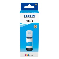Epson 103 ecotank cyan ink bottle - Img 3
