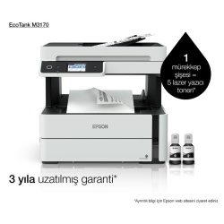 Epson e-t m3170 ciss mono inkjet mfp - Img 7