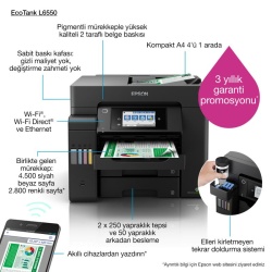 Epson l6550 ciss color inkjet mfp - Img 9