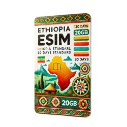 eSIM Ethiopia 20GB 30Days Standard