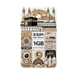 eSIM Hajj Special ARABIA 10GB 30Days Standard