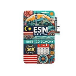 eSIM Malaysia 10GB 30Days Economy