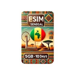 eSIM Senegal 5GB 10Days Economy